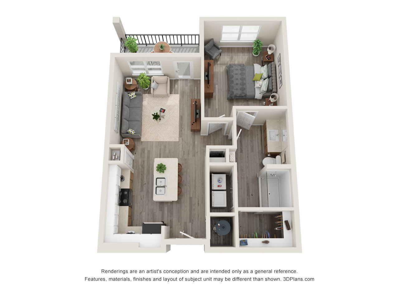 A1 floor plan