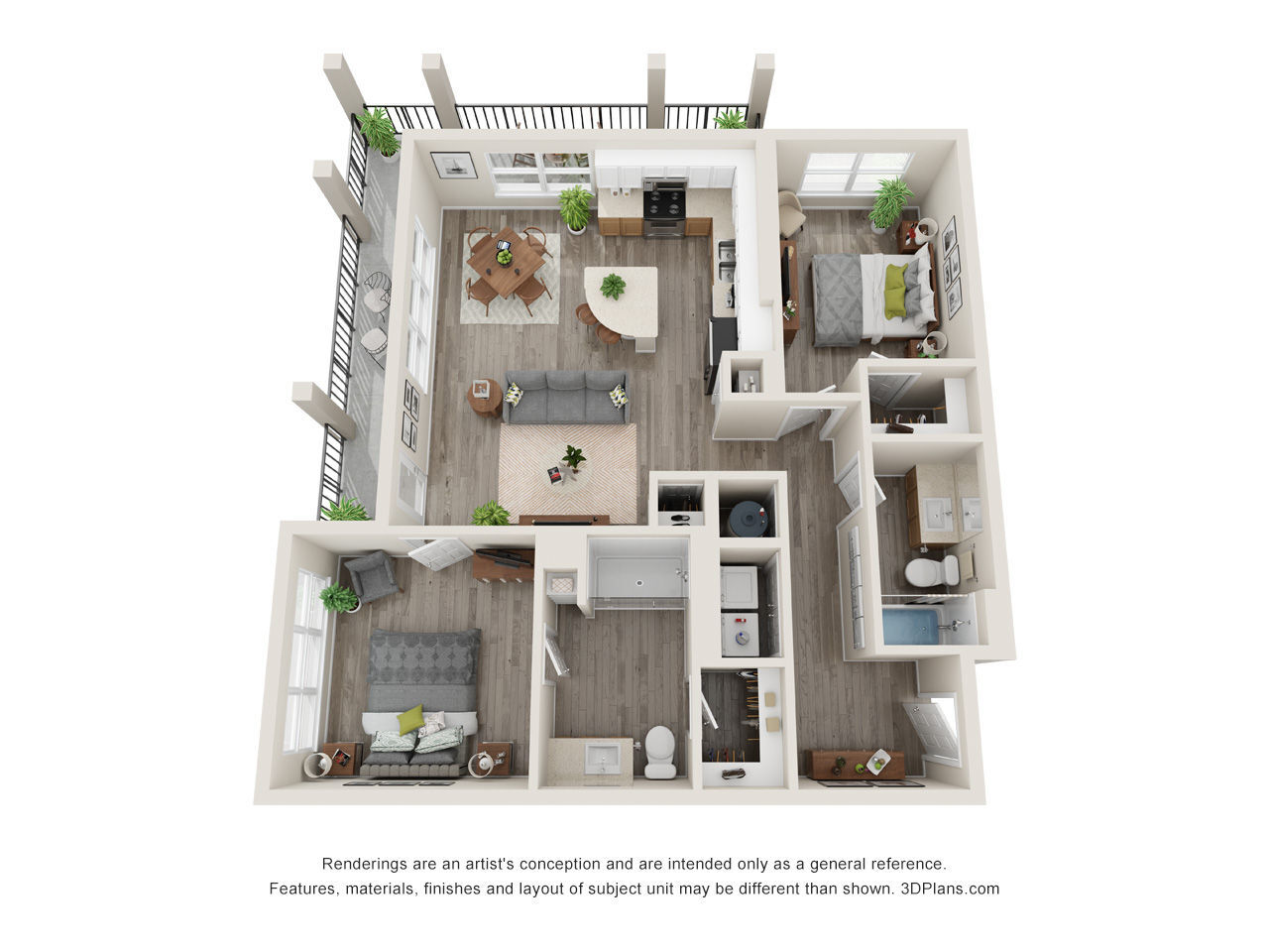 B2 floor plan
